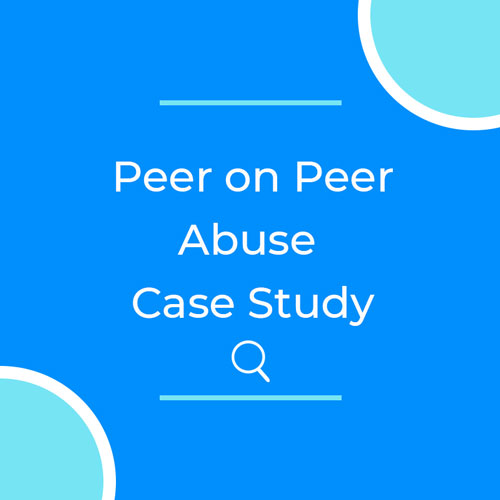 Peer on peer abuse